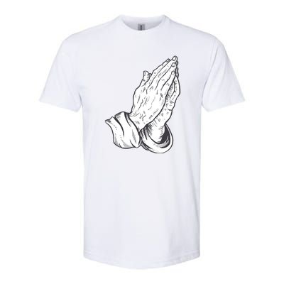 Praying Hands Softstyle CVC T-Shirt