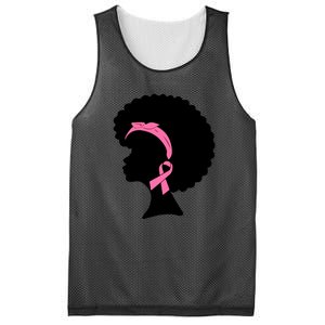 Pink Ribbons Breast Cancer Awareness For Women Girl Gifts Mesh Reversible Basketball Jersey Tank