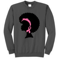 Pink Ribbons Breast Cancer Awareness For Women Girl Gifts Tall Sweatshirt