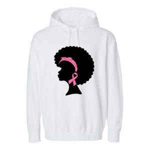 Pink Ribbons Breast Cancer Awareness For Women Girl Gifts Garment-Dyed Fleece Hoodie