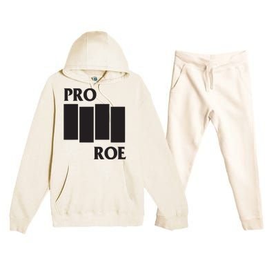 P.R.O R.O.E Black Flag Premium Hooded Sweatsuit Set