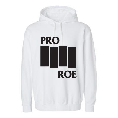 P.R.O R.O.E Black Flag Garment-Dyed Fleece Hoodie