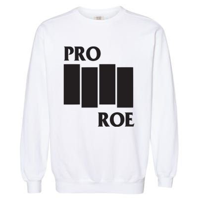 P.R.O R.O.E Black Flag Garment-Dyed Sweatshirt