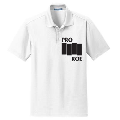 P.R.O R.O.E Black Flag Dry Zone Grid Polo