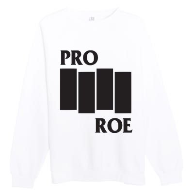 P.R.O R.O.E Black Flag Premium Crewneck Sweatshirt