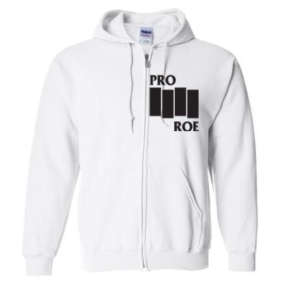 P.R.O R.O.E Black Flag Full Zip Hoodie