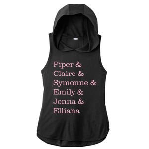 Piper Rockelle Butterfly Merch Ladies PosiCharge Tri-Blend Wicking Draft Hoodie Tank