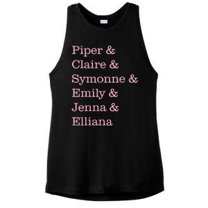 Piper Rockelle Butterfly Merch Ladies PosiCharge Tri-Blend Wicking Tank