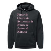 Piper Rockelle Butterfly Merch Performance Fleece Hoodie