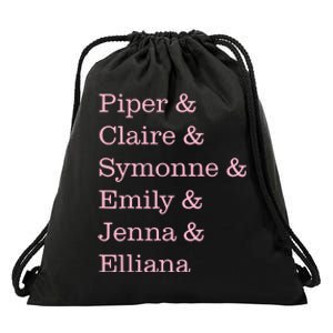 Piper Rockelle Butterfly Merch Drawstring Bag