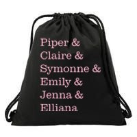 Piper Rockelle Butterfly Merch Drawstring Bag