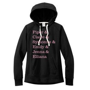 Piper Rockelle Butterfly Merch Women's Fleece Hoodie