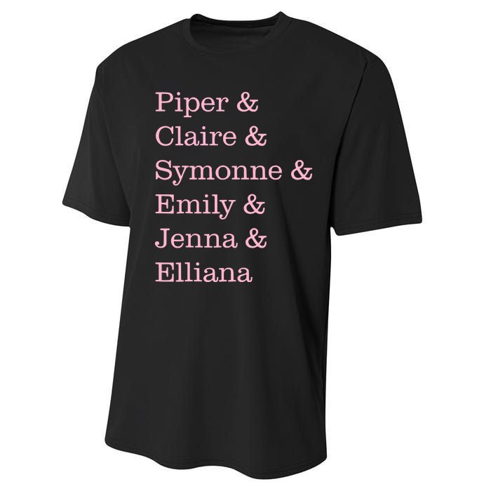 Piper Rockelle Butterfly Merch Performance Sprint T-Shirt