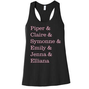 Piper Rockelle Butterfly Merch Women's Racerback Tank