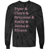 Piper Rockelle Butterfly Merch Tie-Dye Long Sleeve Shirt