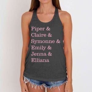 Piper Rockelle Butterfly Merch Women's Knotted Racerback Tank