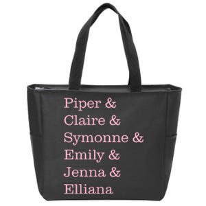 Piper Rockelle Butterfly Merch Zip Tote Bag