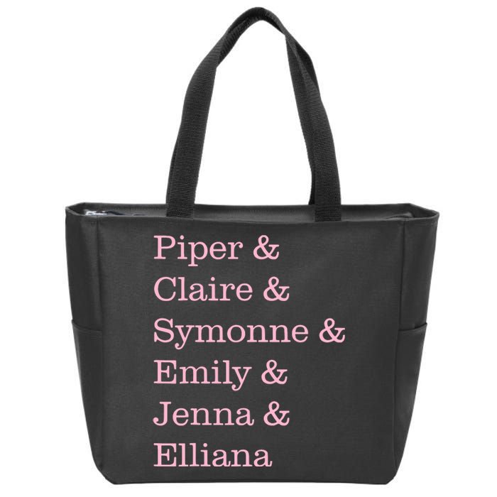 Piper Rockelle Butterfly Merch Zip Tote Bag