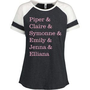 Piper Rockelle Butterfly Merch Enza Ladies Jersey Colorblock Tee