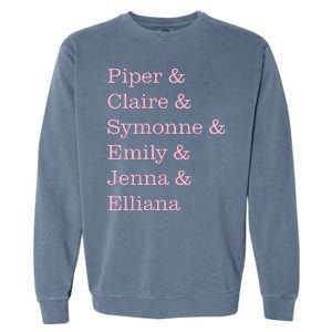 Piper Rockelle Butterfly Merch Garment-Dyed Sweatshirt