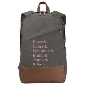 Piper Rockelle Butterfly Merch Cotton Canvas Backpack