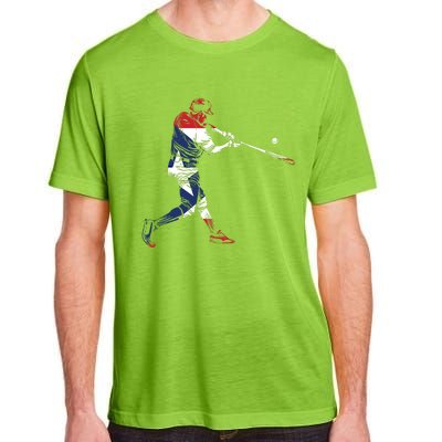 Puerto Rico Baseball Gift Cute Famous Island Game Gift Adult ChromaSoft Performance T-Shirt