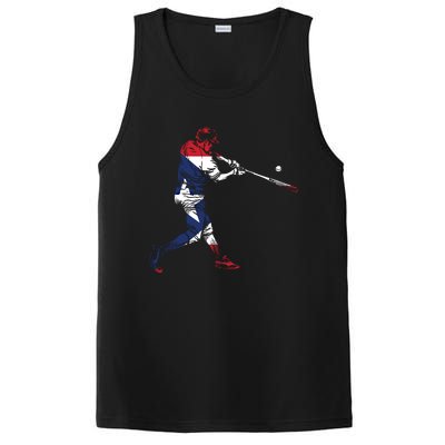 Puerto Rico Baseball Gift Cute Famous Island Game Gift PosiCharge Competitor Tank