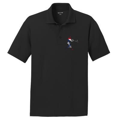 Puerto Rico Baseball Gift Cute Famous Island Game Gift PosiCharge RacerMesh Polo