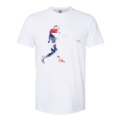 Puerto Rico Baseball Gift Cute Famous Island Game Gift Softstyle CVC T-Shirt