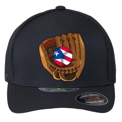 Puerto Rican Baseball Sport Puerto Rico Baseball Team Flexfit Unipanel Trucker Cap