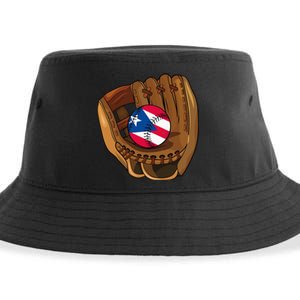 Puerto Rican Baseball Sport Puerto Rico Baseball Team Sustainable Bucket Hat