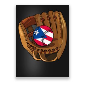 Puerto Rican Baseball Sport Puerto Rico Baseball Team Poster