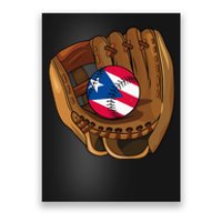 Puerto Rican Baseball Sport Puerto Rico Baseball Team Poster