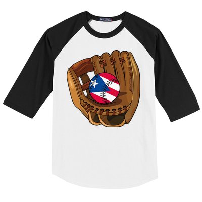 Puerto Rican Baseball Sport Puerto Rico Baseball Team Baseball Sleeve Shirt