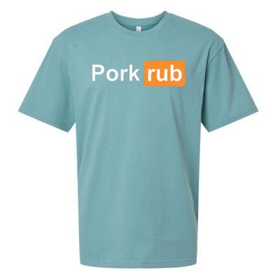 Pork Rub Bbq Smoker Lover Sueded Cloud Jersey T-Shirt