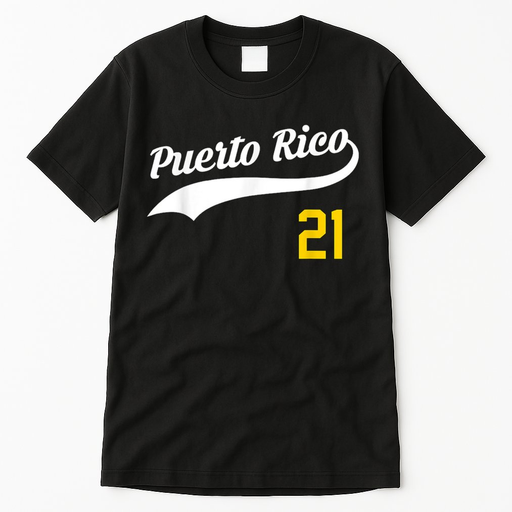 Puerto Rico Baseball 21 For Santurce Baseball Fans Tall T-Shirt