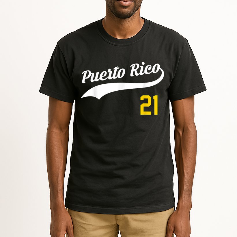 Puerto Rico Baseball 21 For Santurce Baseball Fans Tall T-Shirt