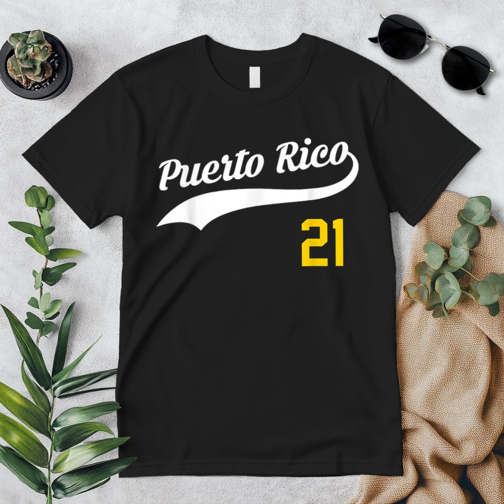 Puerto Rico Baseball 21 For Santurce Baseball Fans Premium T-Shirt