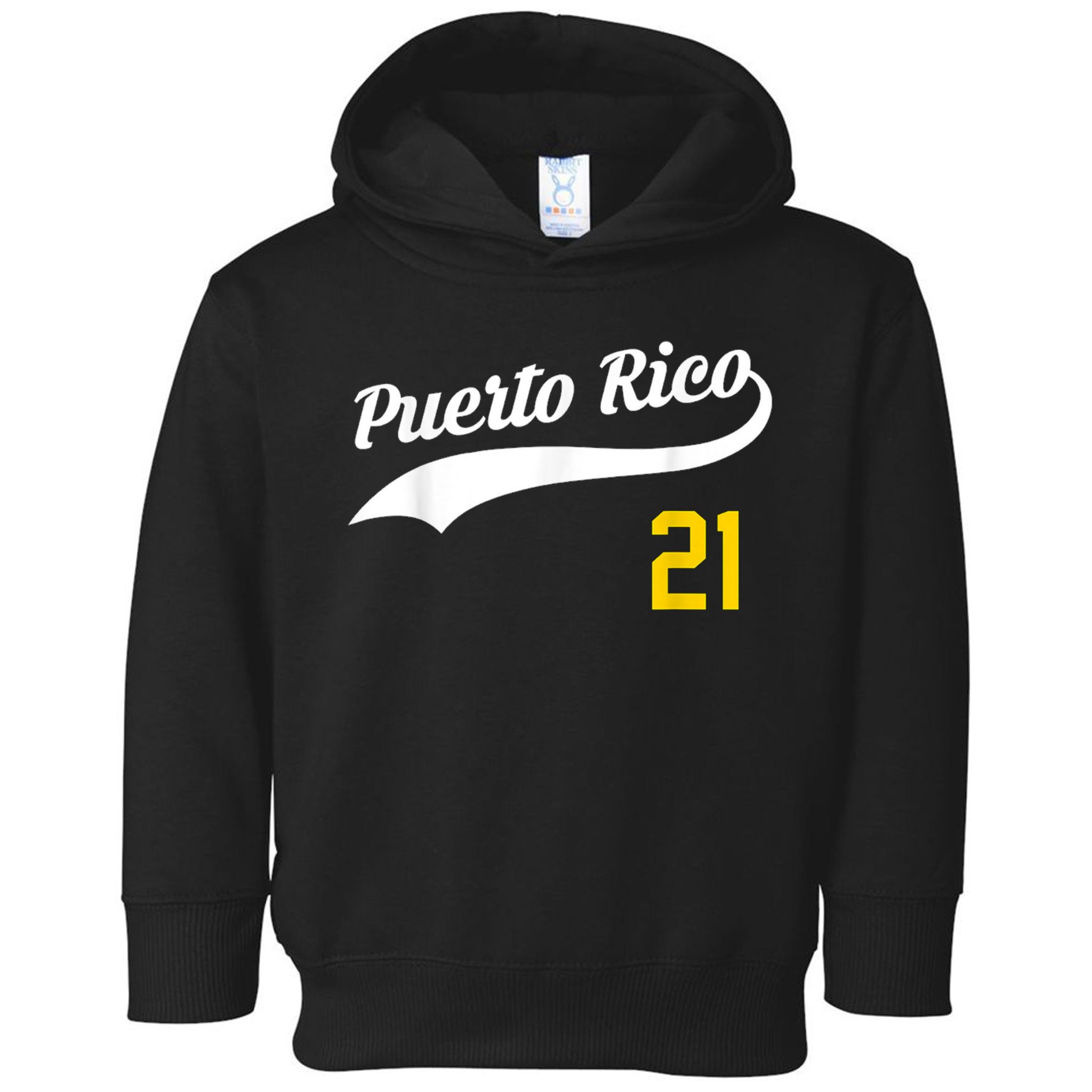 Puerto Rico Baseball 21 For Santurce Baseball Fans Toddler Hoodie
