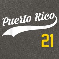 Puerto Rico Baseball 21 For Santurce Baseball Fans Cotton Canvas Backpack