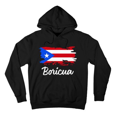 Puerto Rico Boricua Vintage Puerto Rican Flag Hoodie