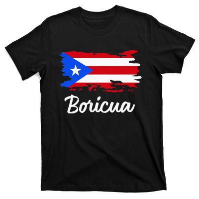 Puerto Rico Boricua Vintage Puerto Rican Flag T-Shirt