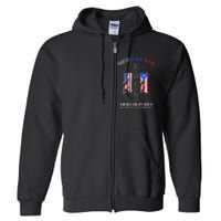 Puerto Rican By Blood American By Birth Patriot By Choice Full Zip Hoodie