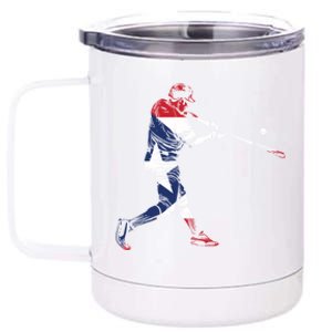 Puerto Rico Baseball Cool Gift Cute Famous Island Game Gift 12 oz Stainless Steel Tumbler Cup