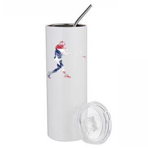 Puerto Rico Baseball Cool Gift Cute Famous Island Game Gift Stainless Steel Tumbler