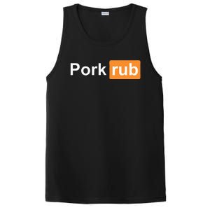 Pork Rub Bbq Smoker Lover Funny Barbecue PosiCharge Competitor Tank