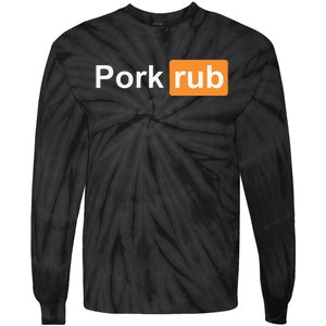 Pork Rub Bbq Smoker Lover Funny Barbecue Tie-Dye Long Sleeve Shirt