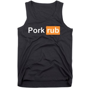 Pork Rub Bbq Smoker Lover Funny Barbecue Tank Top