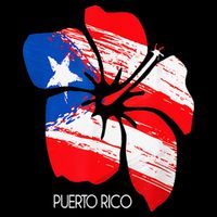 Puerto Rico Boricua Puerto Rican Flag Flower Pride Impact Tech Backpack