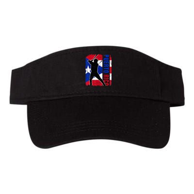 Puerto Rico Baseball 21 For Santurce Baseball Fans Valucap Bio-Washed Visor